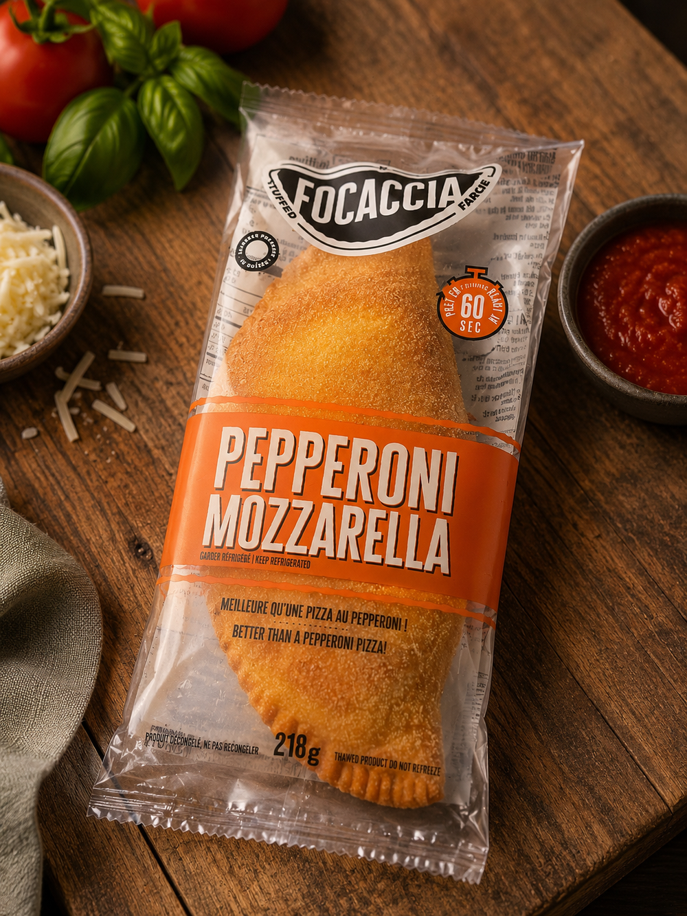 🟩 FOCACCIA POULET PARMEGIANA