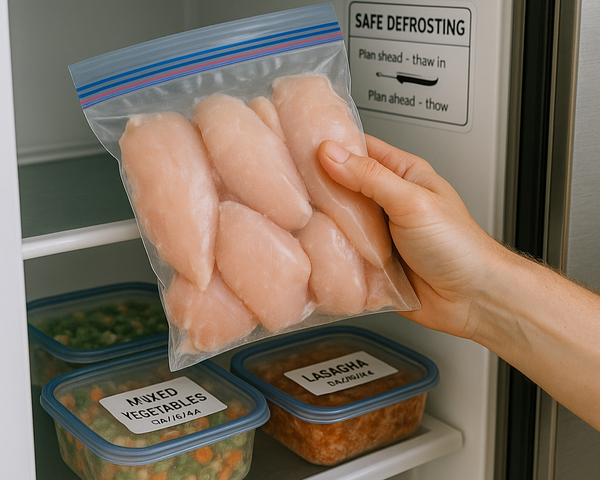 Comment Décongeler Sécuritairement les Aliments