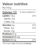 Filet de perchaude 10-20 (POIDS)