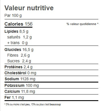 FRITE CORNICHON ÉPICÉ (POIDS)