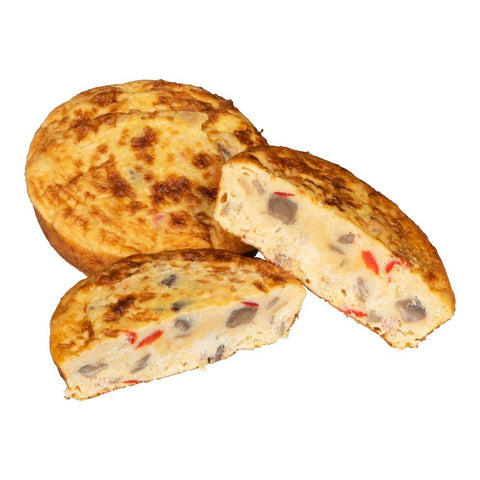 Quiche cheddar-champignons-bacon (UN)