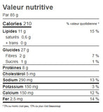 TOFU TEMPURA STYLE TAO (POIDS)