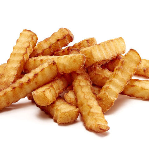 FRITES ONDULÉES 7/16 AU FOUR (POIDS)
