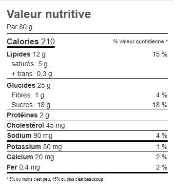 GÂTEAU MOUSSE BLEUET (2un)