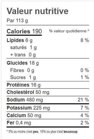 MERLU DU CAP BISCUIT CHEDDAR SANS GLUTEN (POIDS)