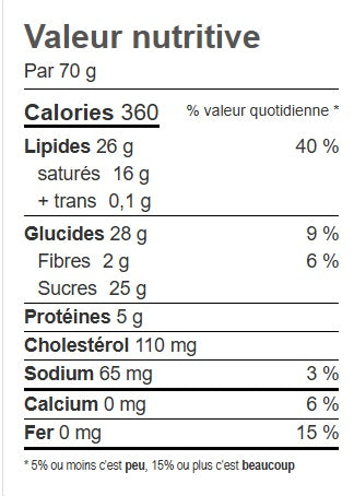 GÂTEAU BALADIN MOUSSE 3 CHOCOLATS (2(un)