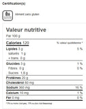 LANIÈRE DE POITRINE DE POULET CUIT (POIDS)