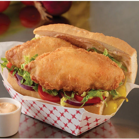 FISH AND CHIPS (AIGLEFIN PANÉ A LA BIÊRE) (POIDS)