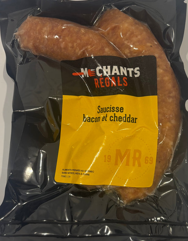 SAUCISSE BACON CHEDDAR