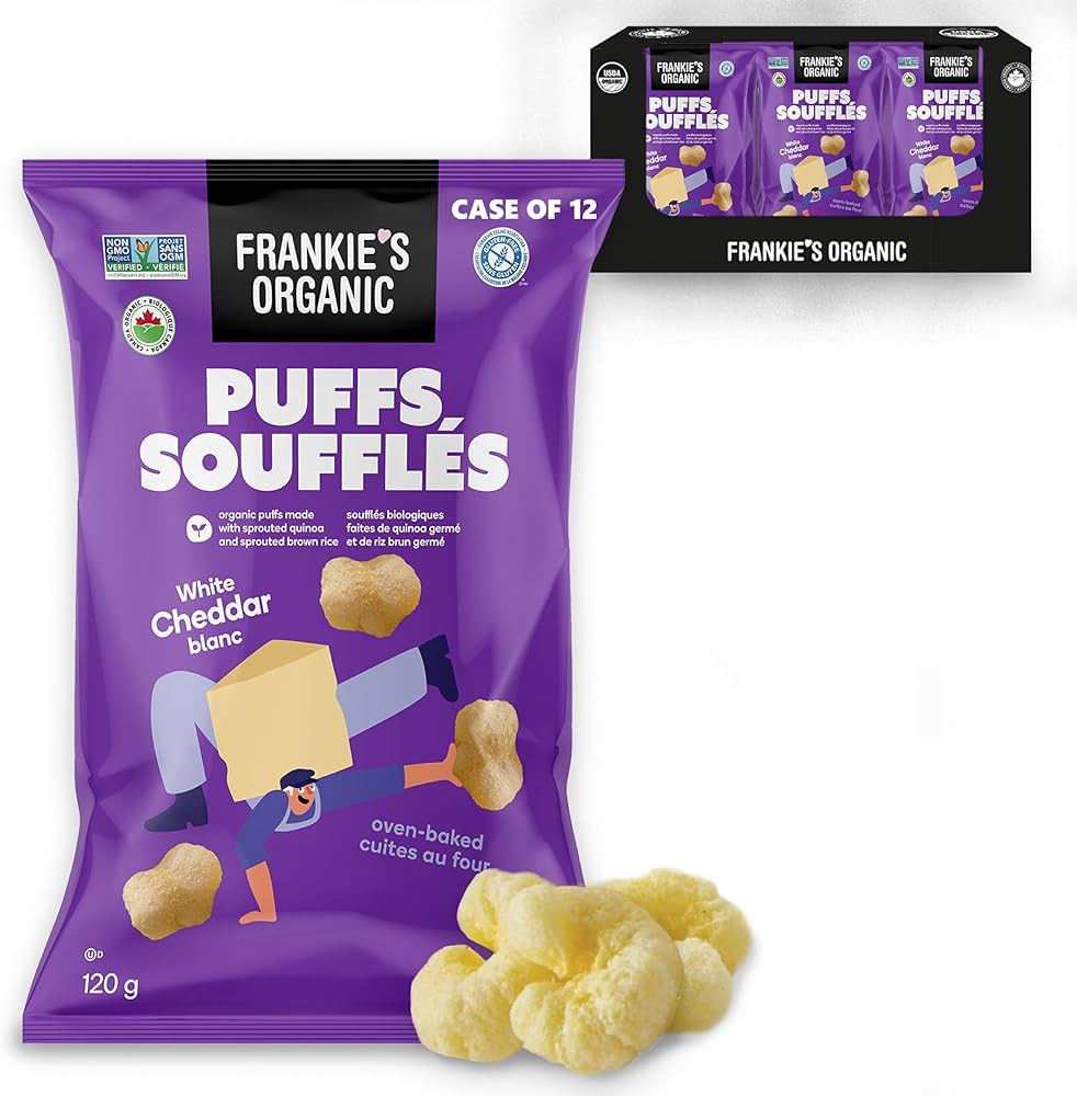 Puffcorn Cheddar blanc