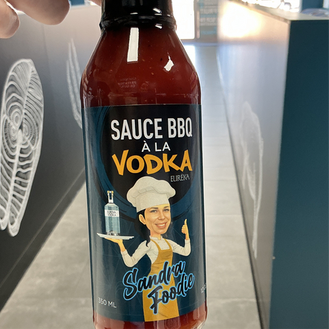Sauce bbq a la vodka