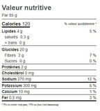 PATATE-FRITE QUARTIER (POIDS)
