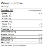 FILET DE SOLE PANÉ 4 OZ PRÉ-CUIT (POIDS)