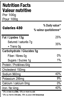 BOEUF ROTI MARINÉ CUIT. ( UN ) beige