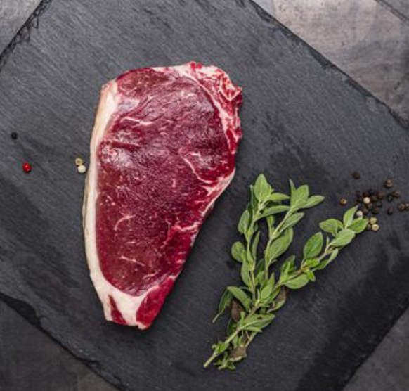 BOEUF CONTRE-FILET MANHATTAN (UN) mauve pale