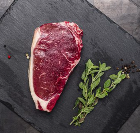 BOEUF CONTRE-FILET MANHATTAN (UN) mauve pale