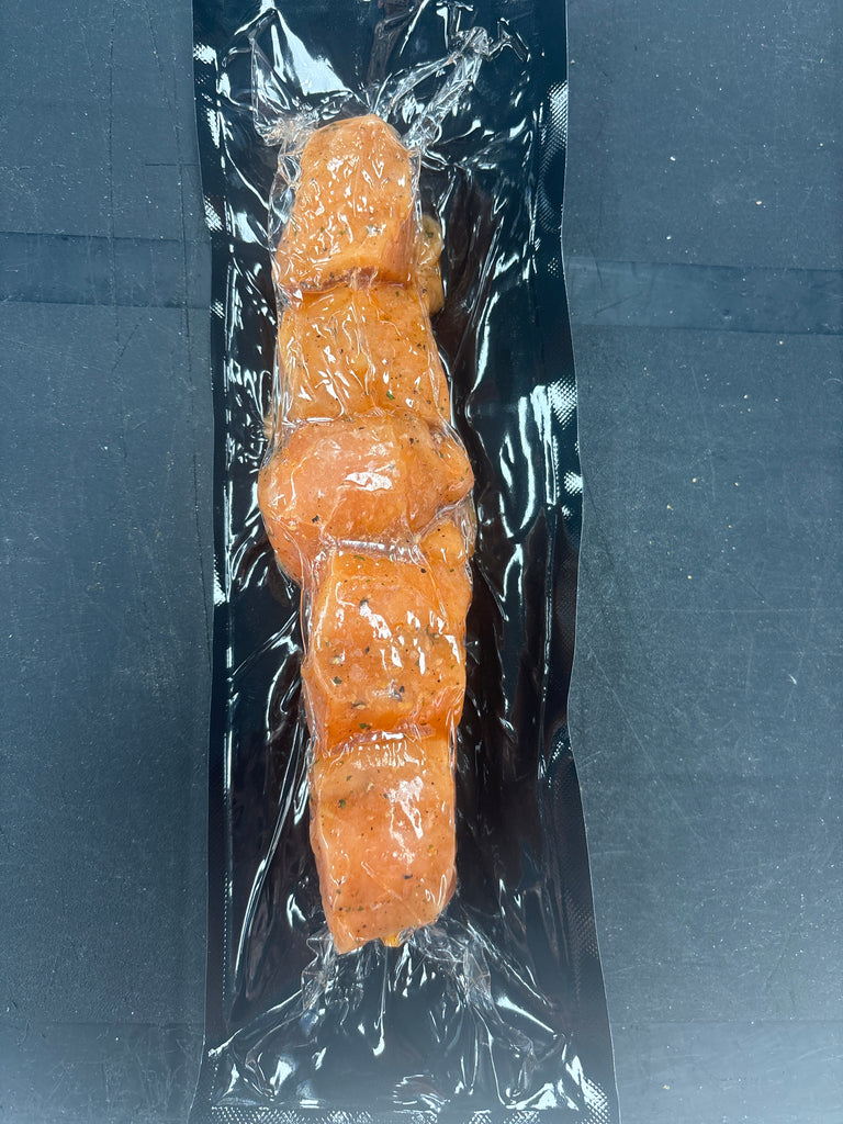 ⚫️ BROCHETTE DE SAUMON ÉRABLE