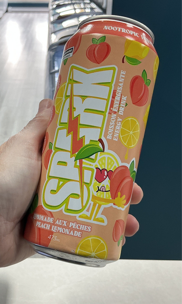 Spark limonade aux pêches