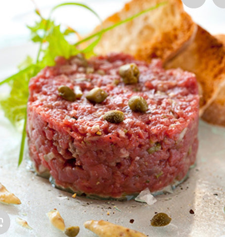 ⚫️ Tartare de bison
