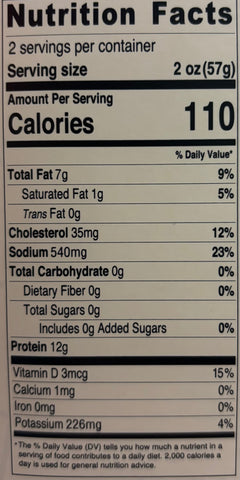 TRANCHE SAUMON FUMÉ (UN)