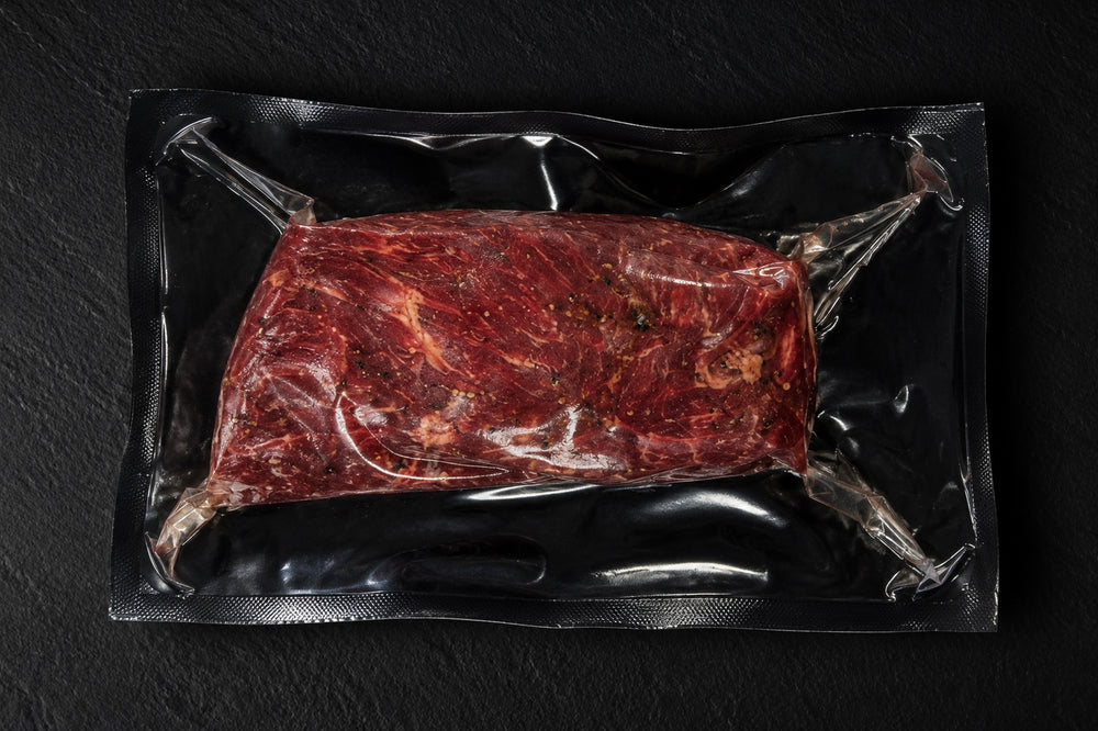 ⚫️ BAVETTE DE BOEUF AU VIN ROUGE ET ÉCHALOTES