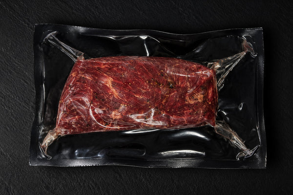 ⚫️ BAVETTE DE BOEUF AU VIN ROUGE ET ÉCHALOTES