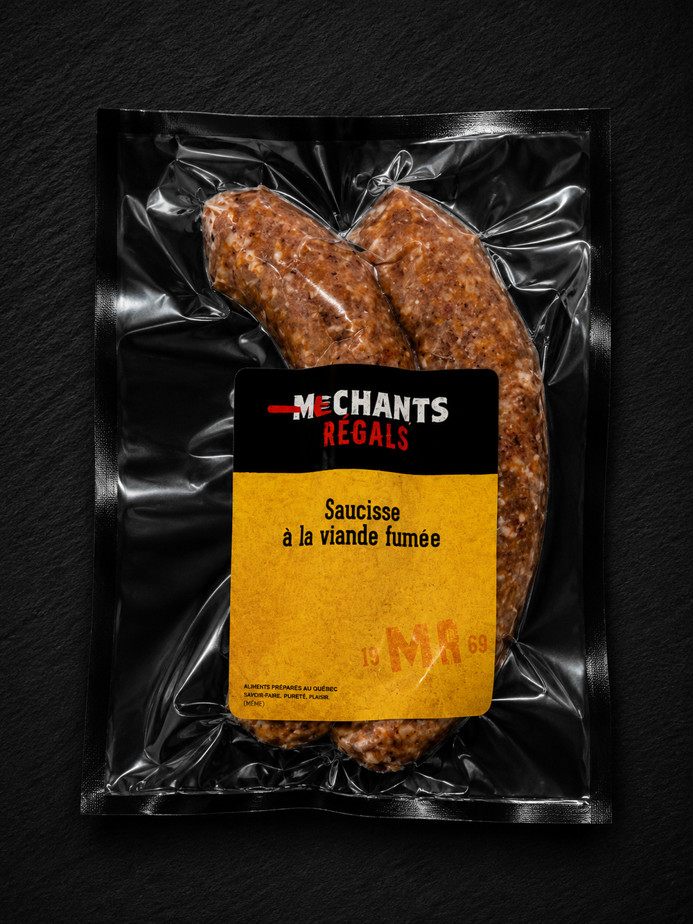 ⚫️ SAUCISSE À LA VIANDE FUMÉE