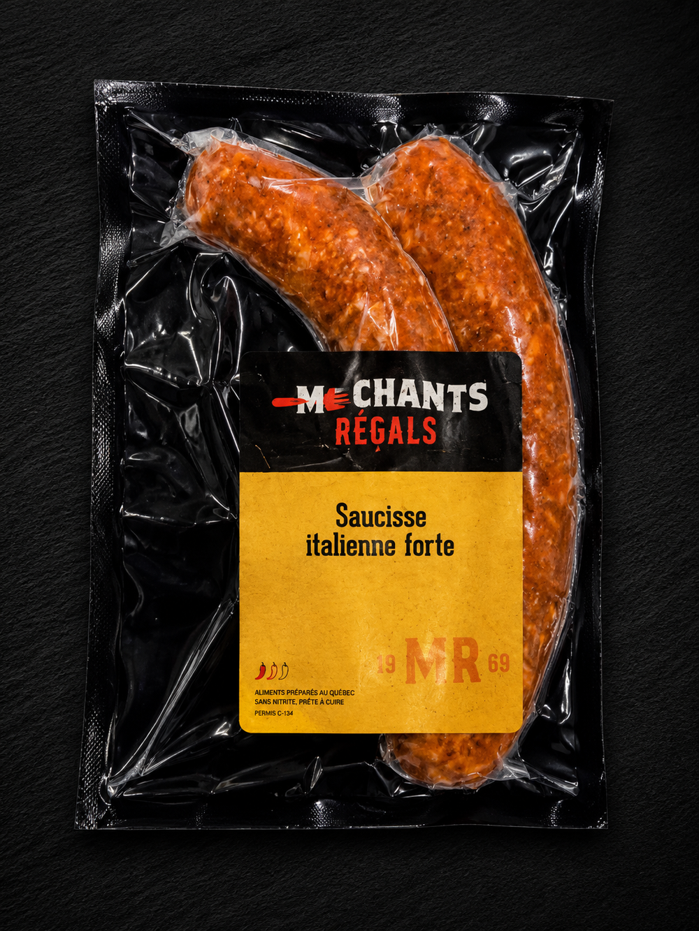 ⚫️ SAUCISSE ITALIENNE FORTE