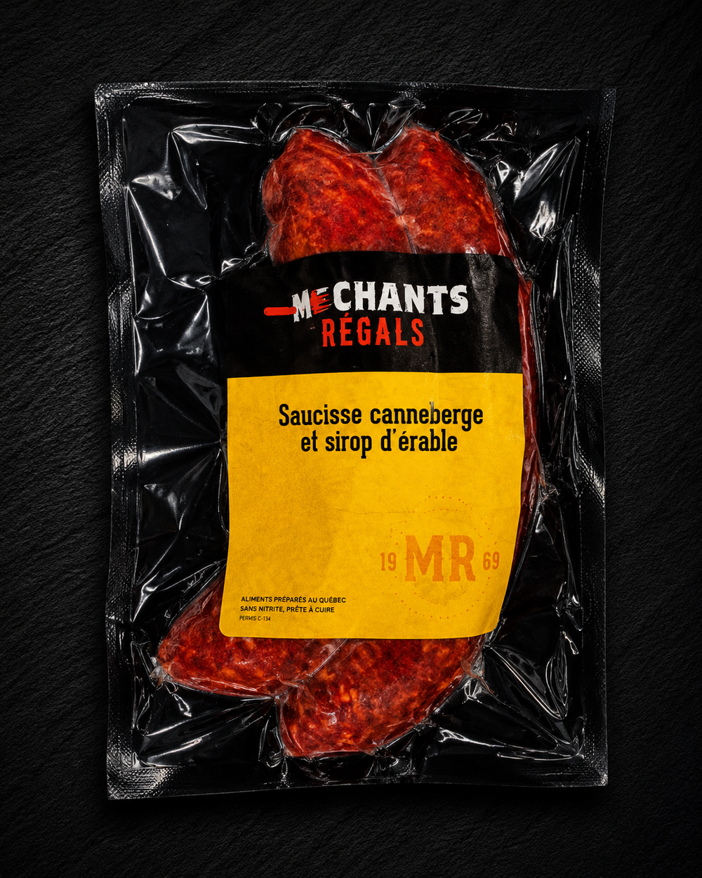 ⚫️ SAUCISSE CANNEBERGE ÉRABLE