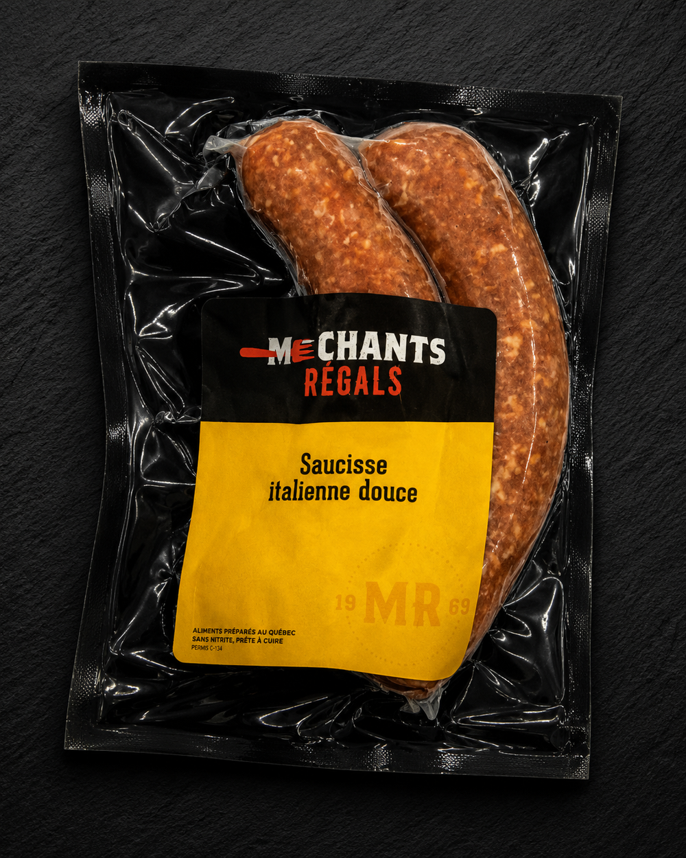 ⚫️ SAUCISSE ITALIENNE DOUCE