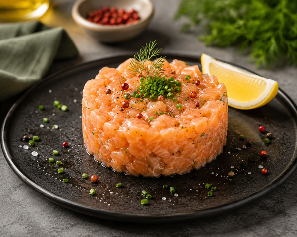 ⚫️ SAUMON TARTARE CANADIEN