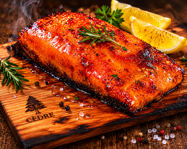 ⚫️ Saumon cèdre BBQ Érable 7-8 oz