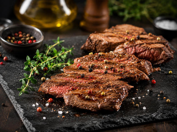 🟩 BAVETTE DE BOEUF assaisonné (Un.) (VERT FORET)