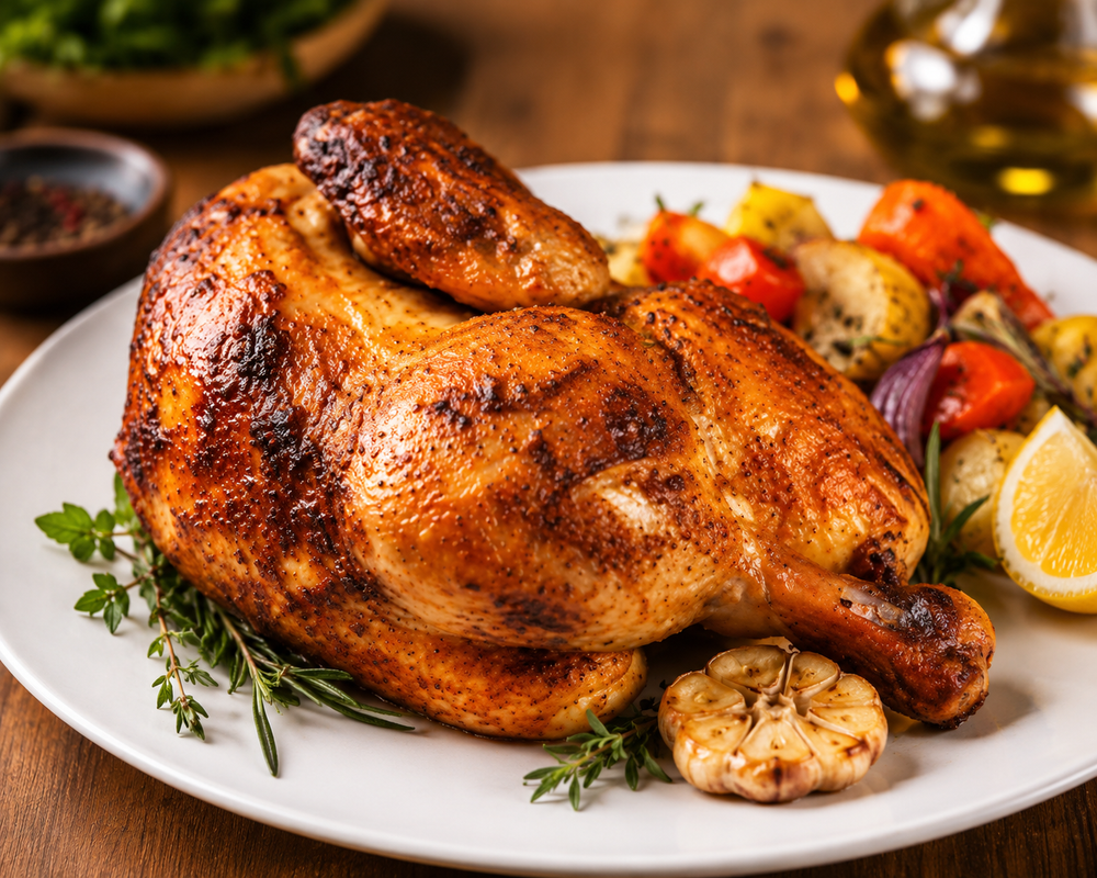 POULET BBQ POITRINE CUIT (Un.)