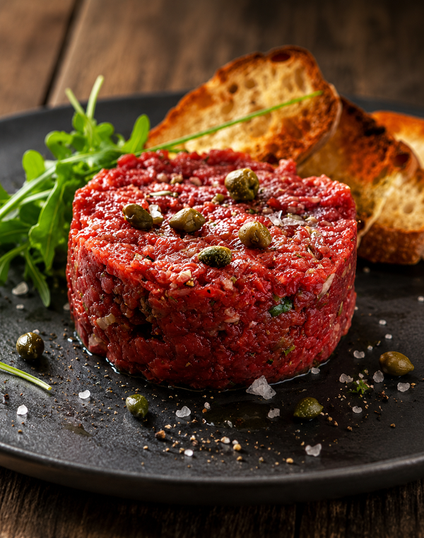 ⚫️ Tartare de bison