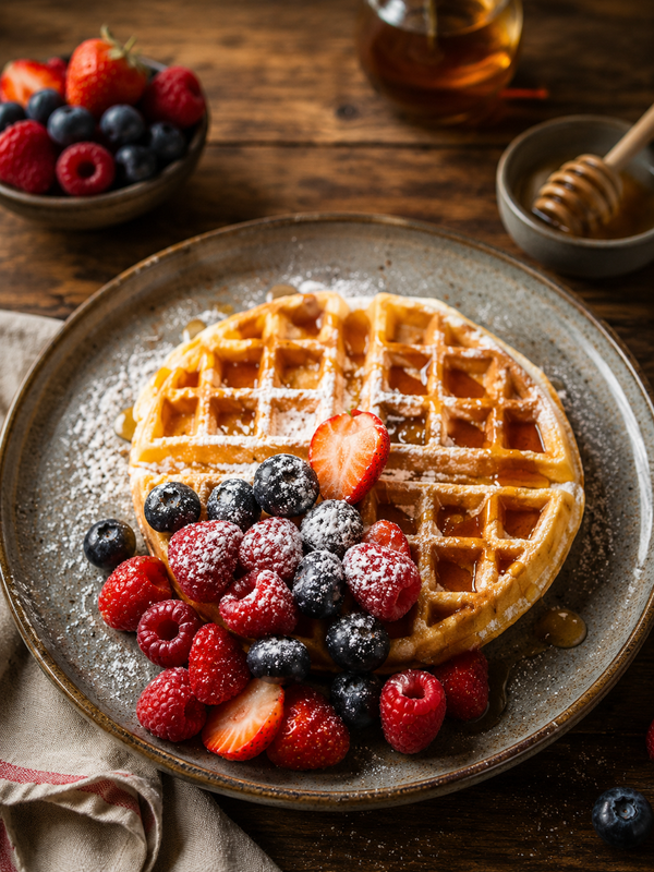 ⚫️ GAUFRE BELGE 7"