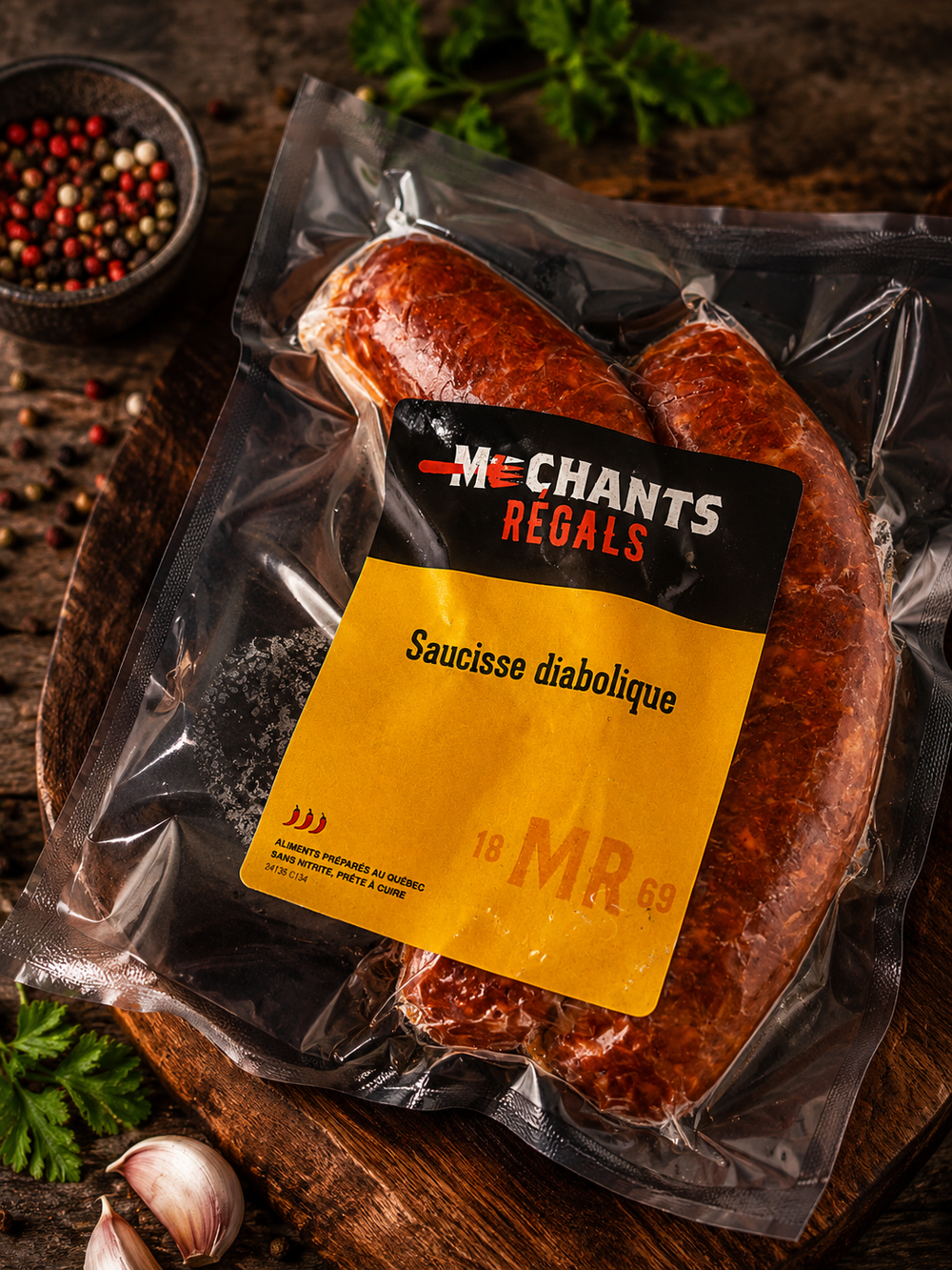 ⚫️ SAUCISSE DIABOLIQUE