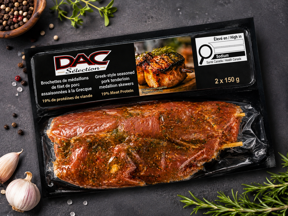 ⚫️ BROCHETTE DE MEDAILLON DE PORC BBQ