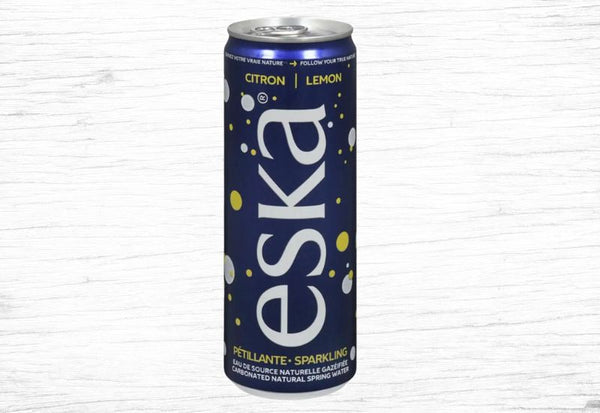 Eau gazéifiée citron eska